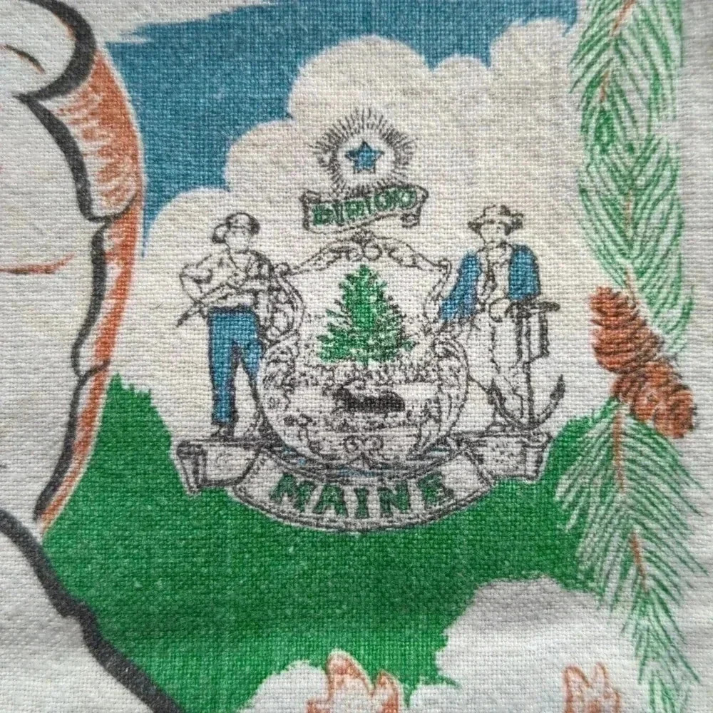 Retro  Maine Tea Towel - Picture 5 of 9